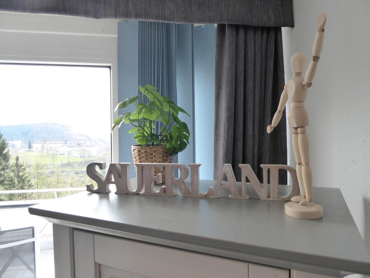 Apartment Citystar Winterberg Ferienwohnung 5 Pers Pool Sauna Ps4 Terrasse Near Bikepark Bagian luar foto